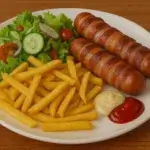 Nudel-Gemüse-Salat mit Mais, Champignons, Paprika & Kidneybohnen – Einfach günstig, schnell und köstlich