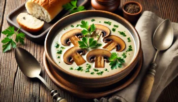 champignonsuppe