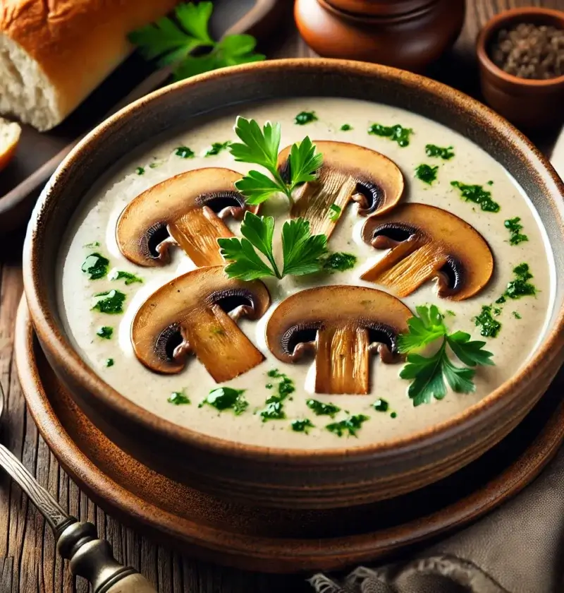 champignonsuppe