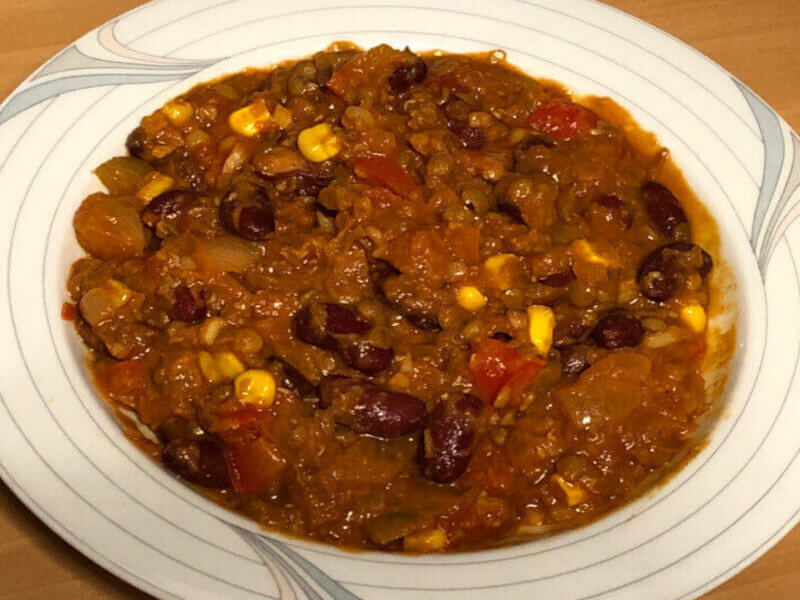 chili con carne vegetarisch