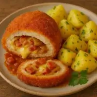 Cordon Bleu vom Schwein mit Zwiebel-Speck-Füllung - Einfach günstig, schnell und köstlich cordon-bleu-vom-schwein-mit-zwiebel-speck-fuellung