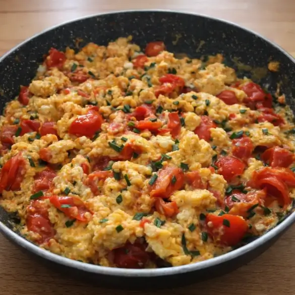 Eierspeise mit Tomaten