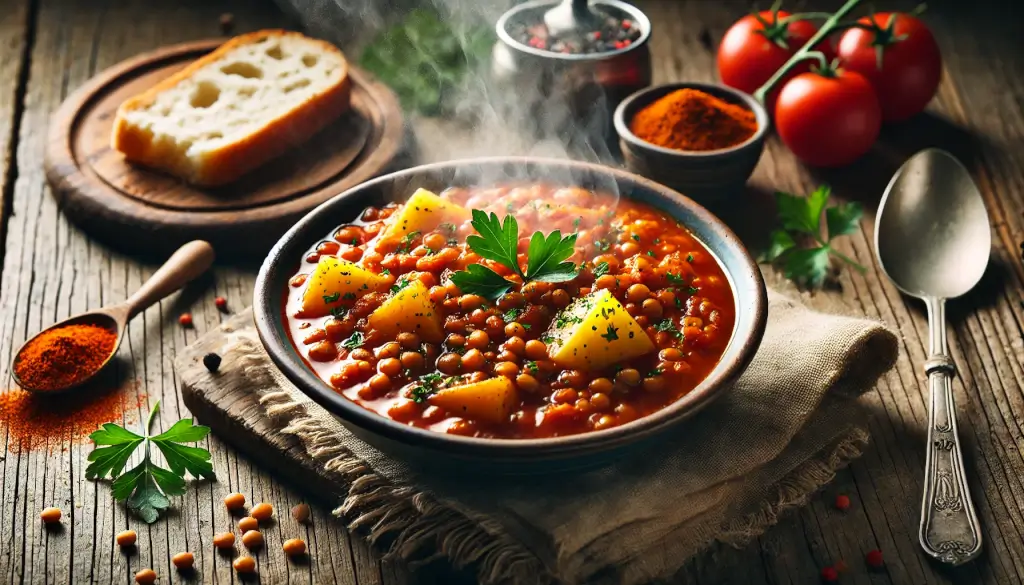 Gulasch mit Linsen und Kartoffeln - Einfach günstig, schnell und ...