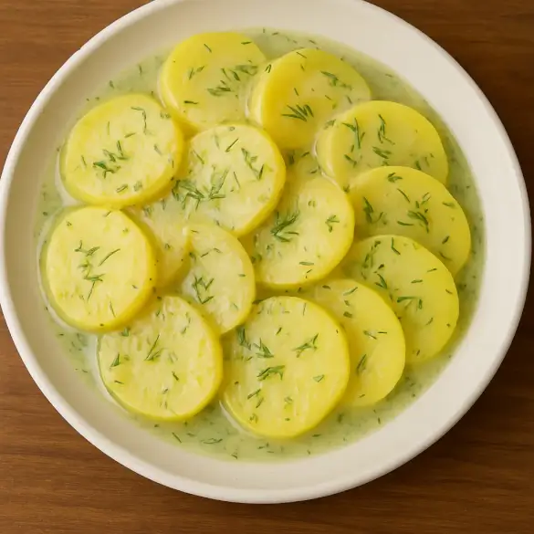 Kartoffeln in Dillsauce - Einfach günstig, schnell und köstlich ...