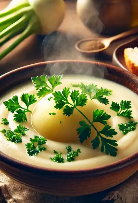 kohlrabi-suppe