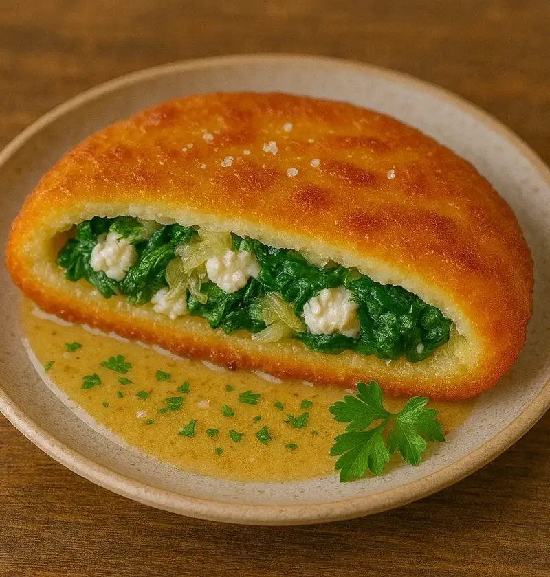 langos gefuellt mit schafkaese und spinat langos-gefuellt-mit-schafkaese-und-spinat