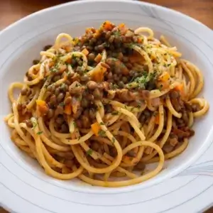 linsen bolognese