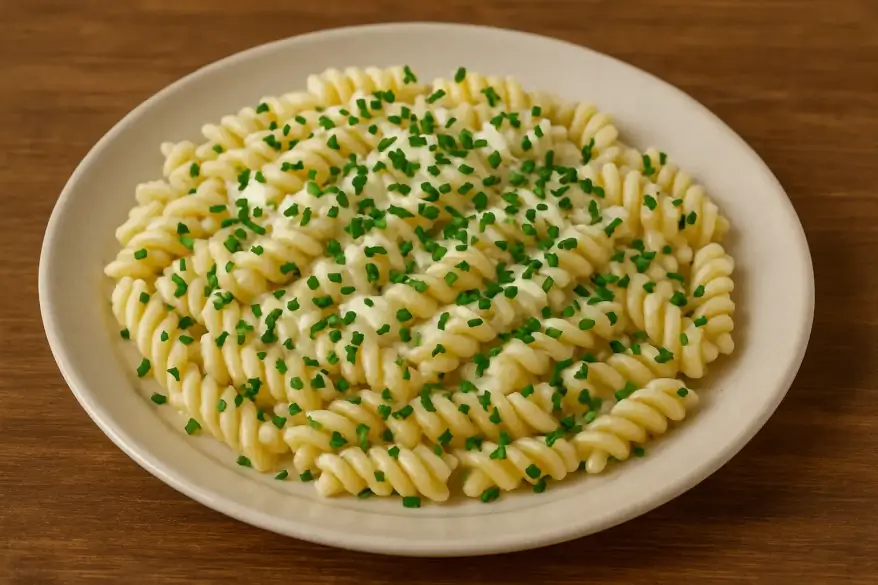 Nudeln mit Frischkäse