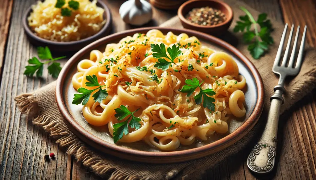 Nudeln mit Weißkraut