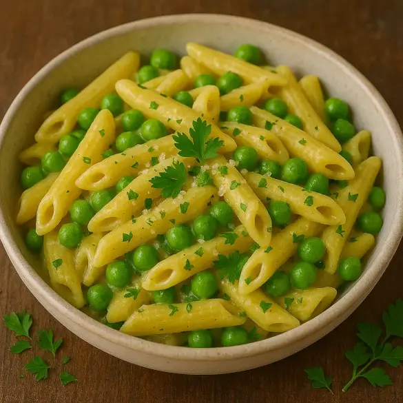 nudelpfanne-mit-erbsen