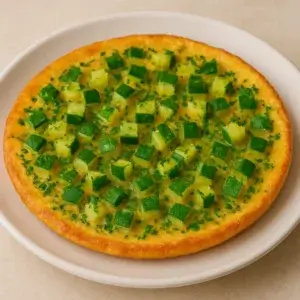 Omelett mit Zucchini – Einfach günstig, schnell und köstlich
