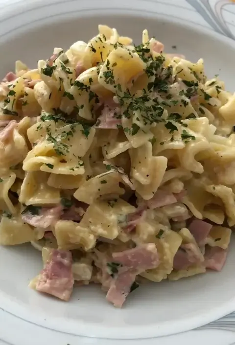 schinkenfleckerl