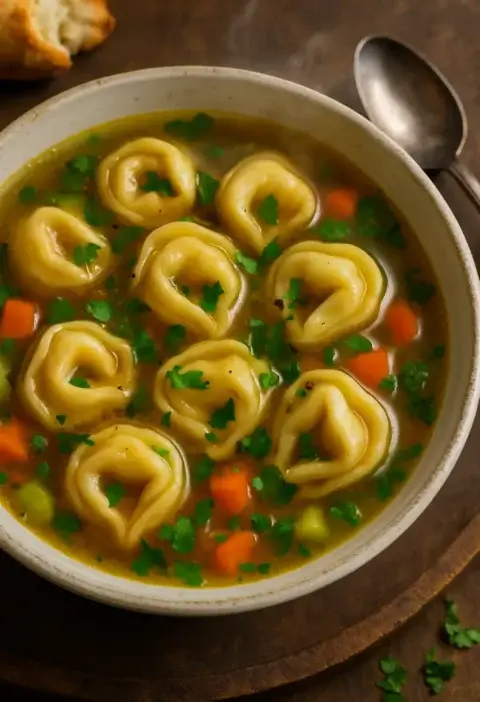 tortellini-suppe